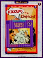 Hello Reader Book+AudioCD+Workbook Set 2-01 / Hiccups for Elephant