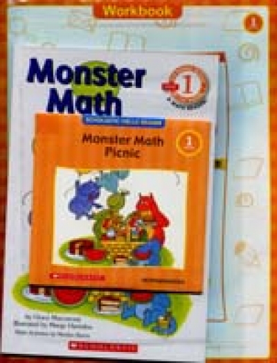 Hello Reader Book+AudioCD+Workbook Set 1-27 / Monster Math Picnic