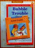 Hello Reader Book+AudioCD+Workbook Set 1-03 / Bubble Trouble (MF)