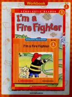 Hello Reader Book+AudioCD+Workbook Set 1-02 / I m a Fire Fighter (MF)