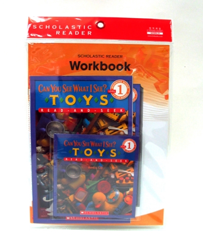 Scholastic Leveled Readers 1) #03:Can you see what I see? Toys (Book 1권 + CD 1장 + Wookbook 1권)