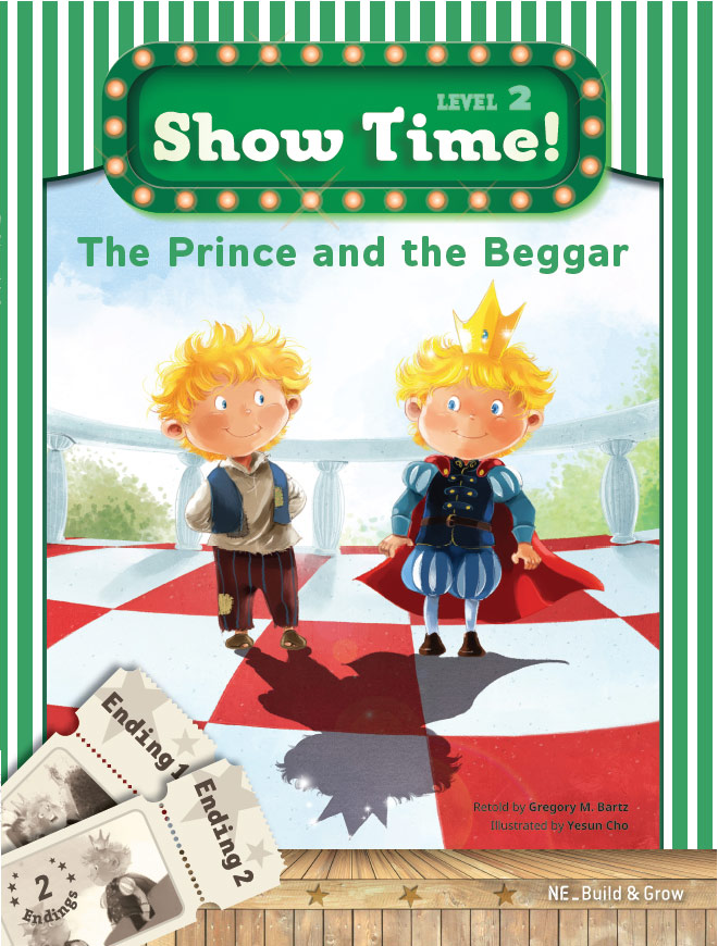 Show Time! Level 2 The Prince and the Beggar Student Book+CD isbn 9791125312697