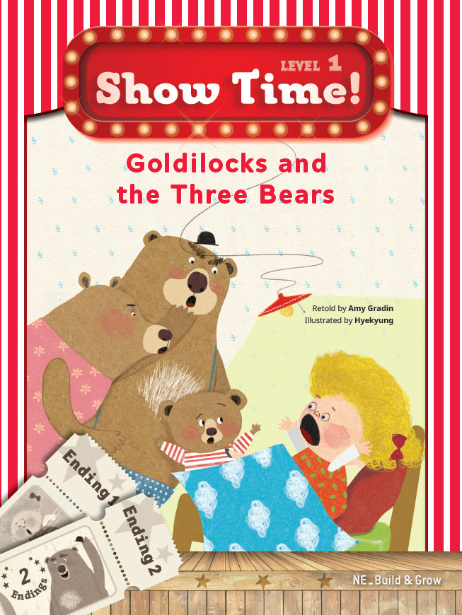 Show Time! Level 1 Goldilocks and the Three Bears Student Book+CD isbn 9791125312635