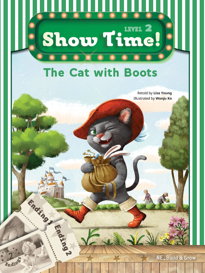 Show Time! Level 2 The Cat with Boots Student Book+CD isbn 9791125312666