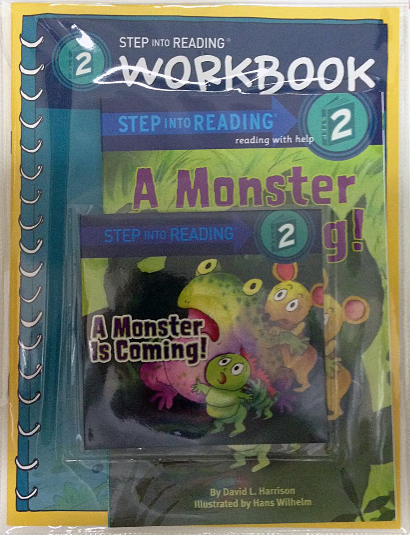 Step into Reading 2 A Monster Is Coming! (Book+CD+Workbook) isbn 9788925657479