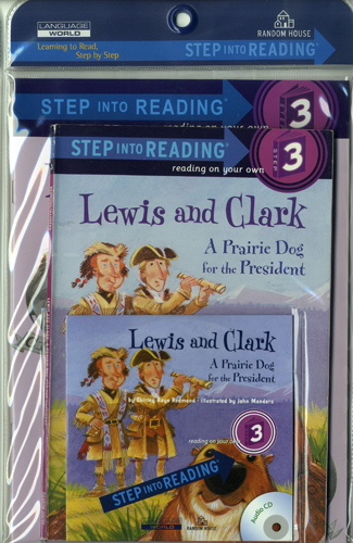 Step Into Reading Step 3 Lewis and Clark :A Prairie Dog for the President Book+CD+Workbook