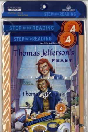 Step Into Reading Step 4 Thomas Jefferson s Feast Book+CD+Workbook