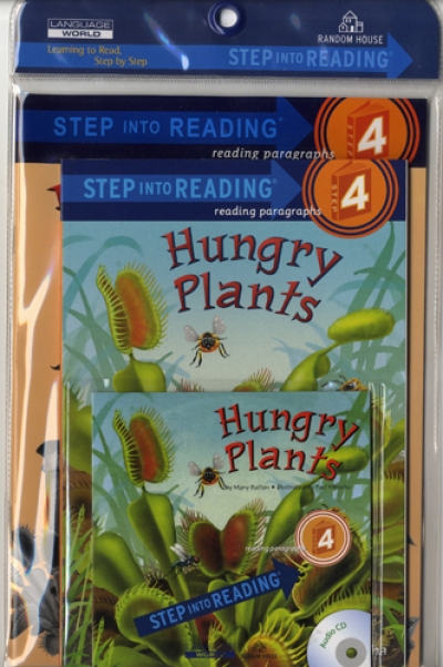 Step Into Reading Step 4 Hungry Plants Book+CD+Workbook