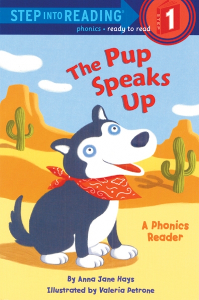 Step Into Reading Step 1 The Pup Speaks Up Book+CD+Workbook
