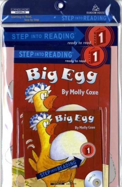 Step Into Reading Step 1 Big Egg Book+CD+Workbook