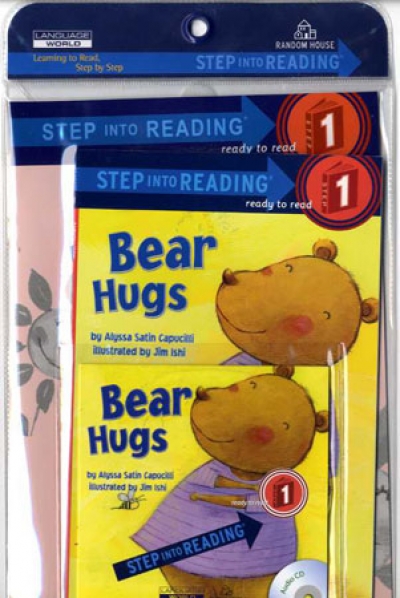 Step Into Reading Step 1 Bear Hugs Book+CD+Workbook