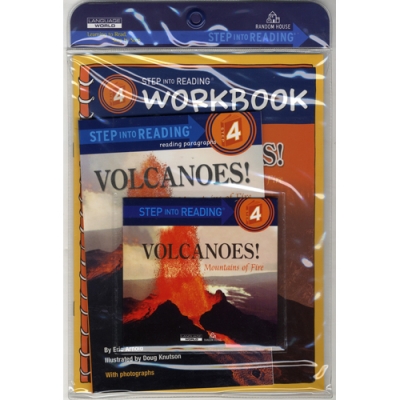 Step into Reading 4 Volcanoes! Mountains of Fire (Book+CD+Workbook) isbn 9788925603131