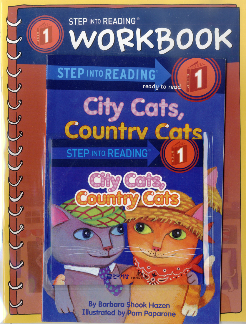 Step into Reading 1 City Cats, Country Cats (Book+CD+Workbook) isbn 9788925657240