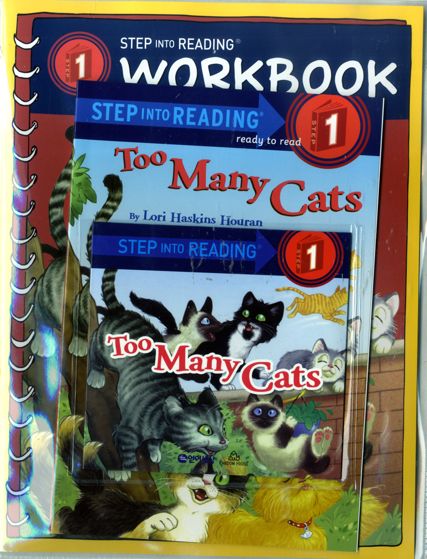 Step into Reading 1 Too Many Cats (Book+CD+Workbook) isbn 9788925657189