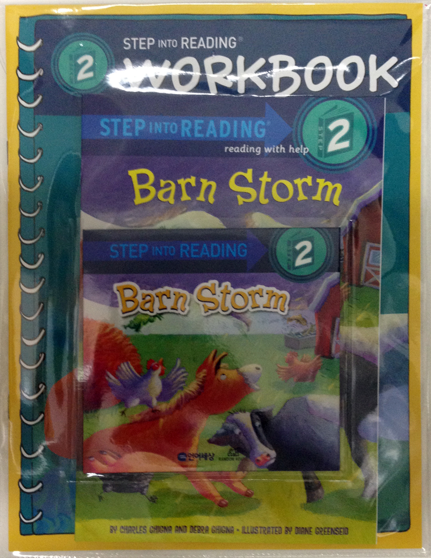 Step into Reading 2 Barn Storm (Book+CD+Workbook) isbn 9788925657578