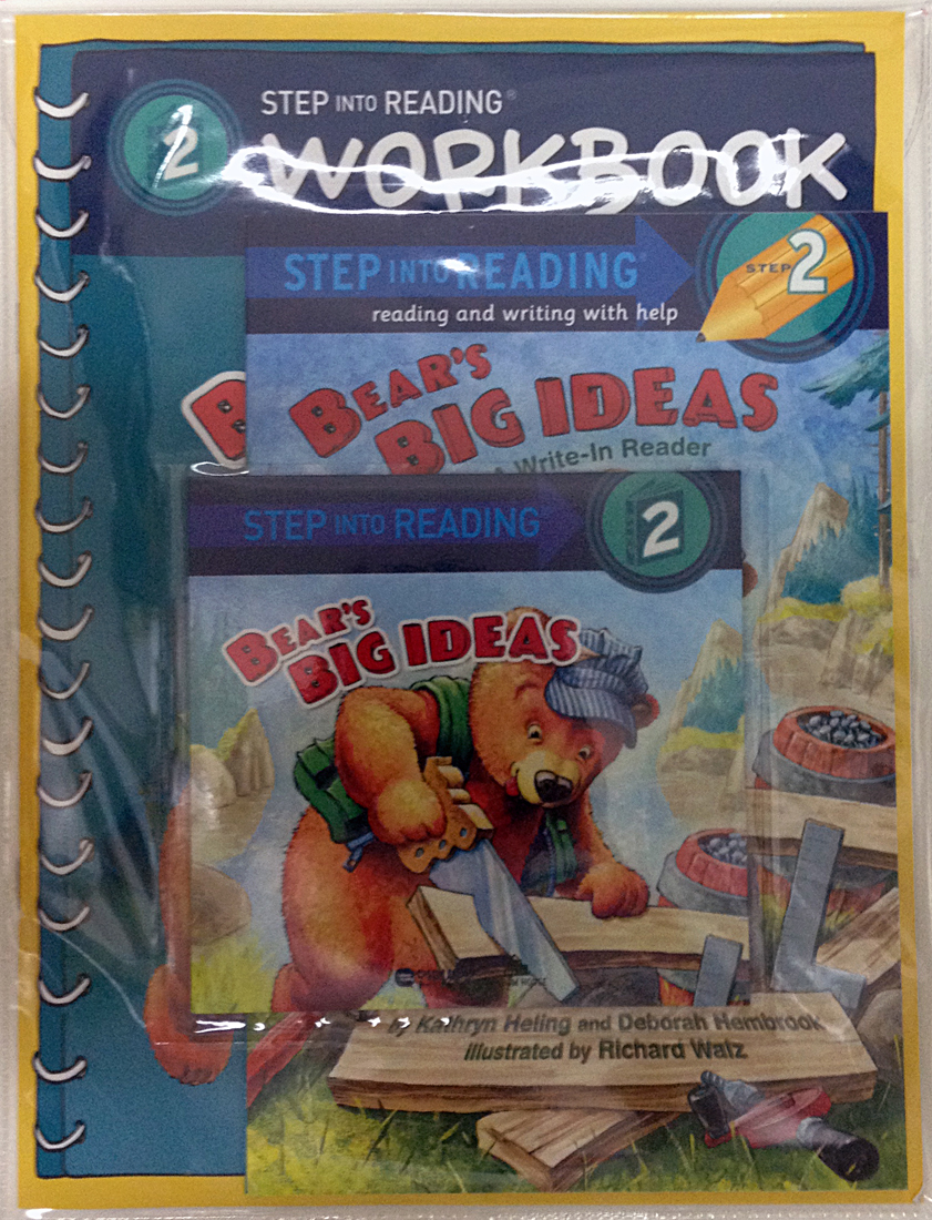 Step into Reading 2 Bear's Big Ideas (Book+CD+Workbook) isbn 9788925657509