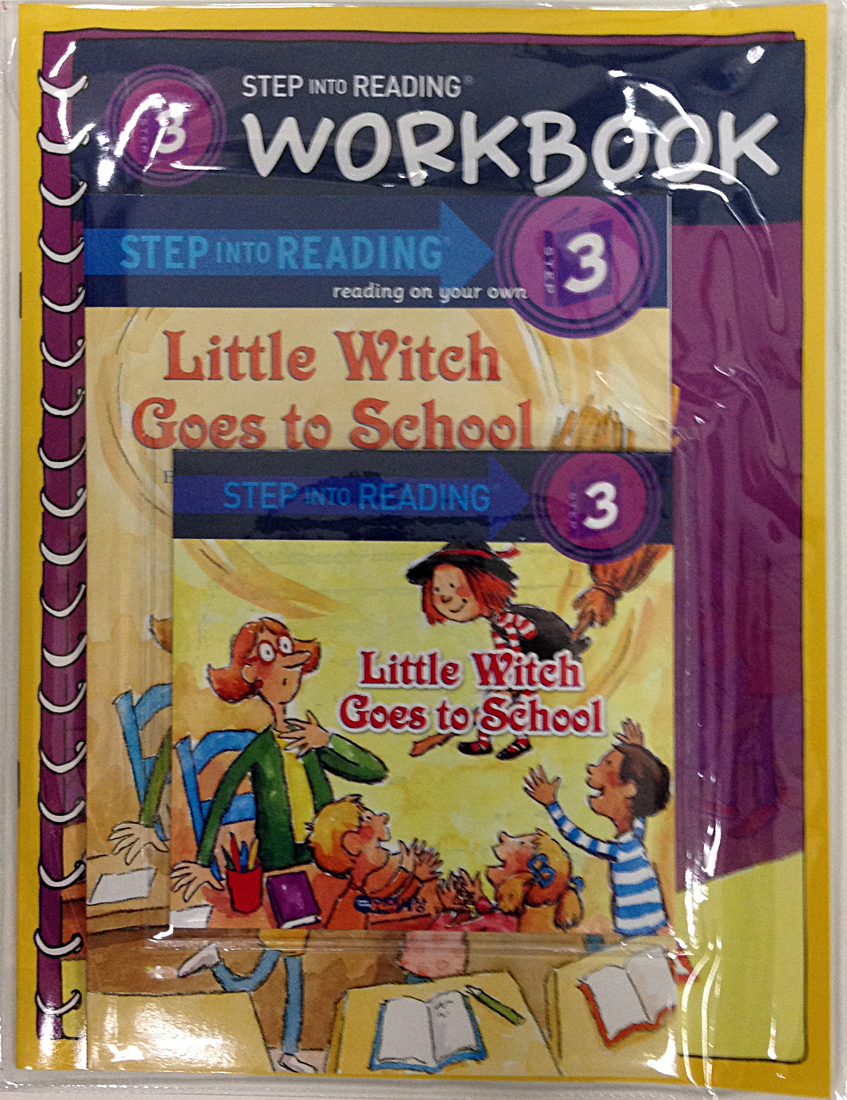 Step into Reading 3 Little Witch Goes to School (Book+CD+Workbook) isbn 9788925657752