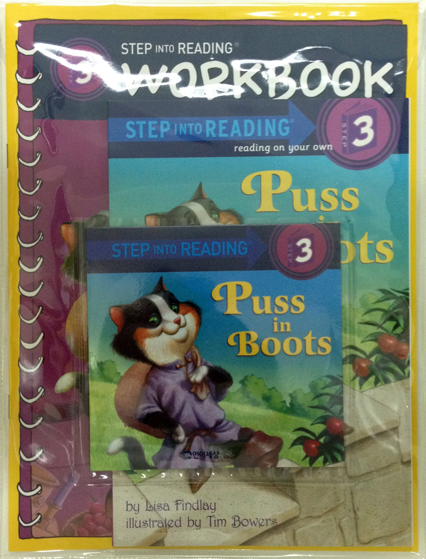 Step into Reading 3 Puss in Boots (Book+CD+Workbook) isbn 9788925657721