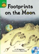 Footprints on the Moon - Sunshine Readers Level 4 (Book + CD)