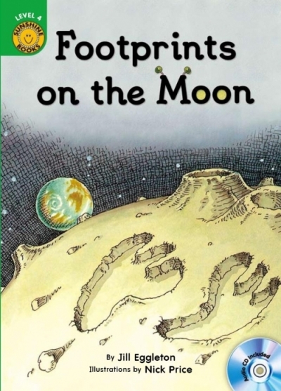 [Sunshine Readers] Level 4 / Footprints on the Moon (Studunt Book + Work Book + CD)