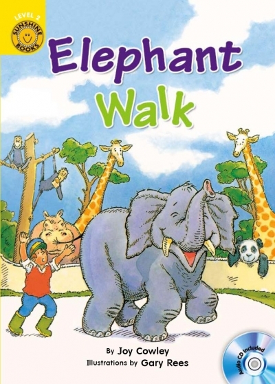 Elephant Walk - Sunshine Readers Level 2 (Book + CD)