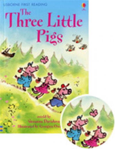 Usborne First Reading [3-08] Three Little Pigs (Book+CD)