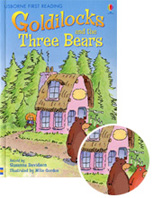 Usborne First Reading [4-03] Goldilocks and the Three Bears (Book+CD)
