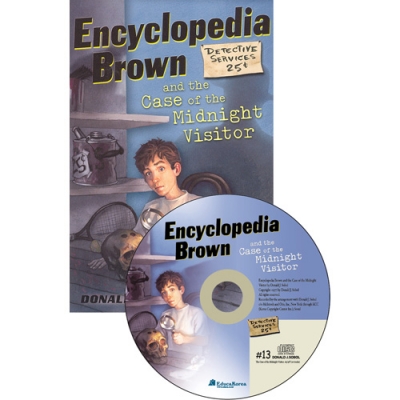 [ENCYCLOPEDIA BROWN]#13 AND THE CASE OF THE MIDNIGHT VISITOR(B+CD)