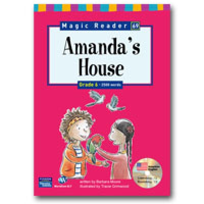 Magic Reader Grade 6 (1500 words) Amandas House Book+CD