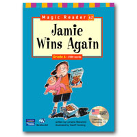 Magic Reader Grade 6 (1500 words) Jamie Wins Again Book+CD