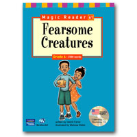 Magic Reader Grade 6 (1500 words) Fearsome Creatures Book+CD