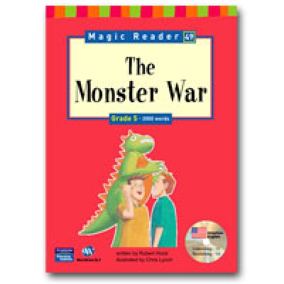 Magic Reader Grade 5 (1500 words) The Monster War Book+CD