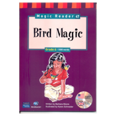 Magic Reader Grade 4 (1500 words) Adventure BirdMagic Book+CD