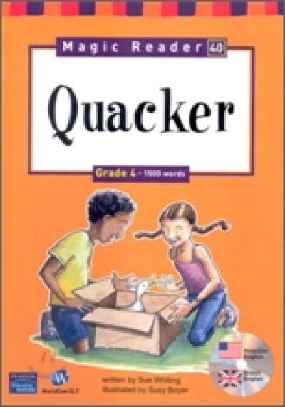 Magic Reader Grade 4 (1500 words) Humor Quacker Book+CD