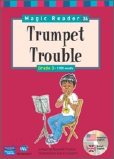 Magic Reader Grade 3 (1200 words) Adventure Trumpet Trouble Book+CD