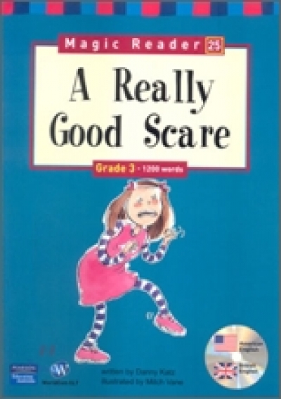 Magic Reader Grade 3 (1200 words) Humor Really Good Scare Book+CD