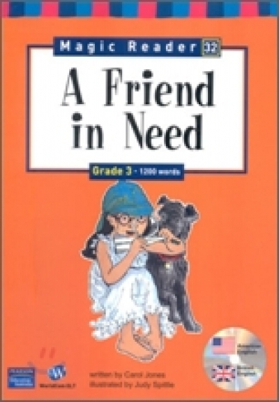 Magic Reader Grade 3 (1200 words) Mystery Friend in Need Book+CD