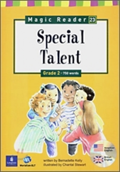 Magic Reader Grade 2 (750 Wrods) Adventure Special Talent Book+CD
