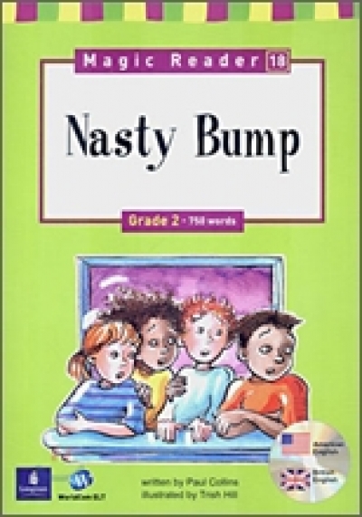 Magic Reader Grade 2 (750 Wrods) Mystery Nasty Bump Book+CD