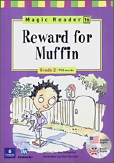 Magic Reader Grade 2 (750 Wrods) Humor Reward for muffin Book+CD