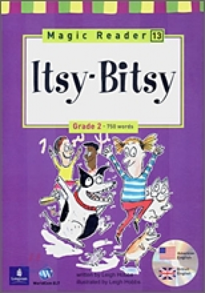 Magic Reader Grade 2 (750 Wrods) Humor Itsy-Bitsy Book+CD