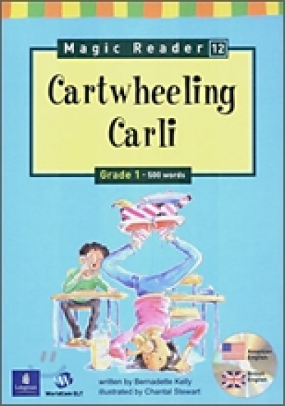 Magic Reader Grade 1 (500 Wrods) Adventure Cartwheeling Carli Book+CD