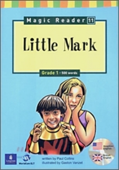 Magic Reader Grade 1 (500 Wrods) Adventure Little Mark Book+CD