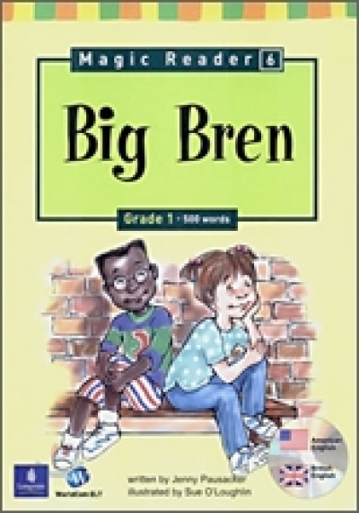 Magic Reader Grade 1 (500 Wrods) Mystery Big Bren Book+CD