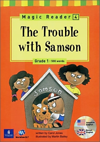 Magic Reader Grade 1 (500 Wrods) Humor The Trouble with Samson Book+CD
