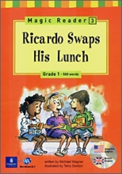 Magic Reader Grade 1 (500 Wrods) Humor Ricardo Swaps His Lunch Book+CD
