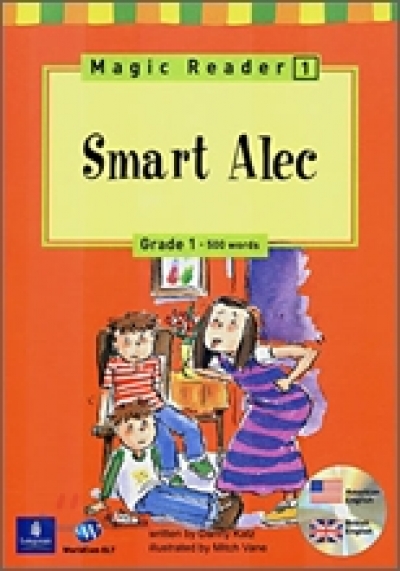 Magic Reader Grade 1 (500 Wrods) Humor Smart Alec Book+CD