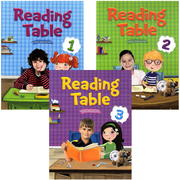 Reading Table 1 2 3 선택