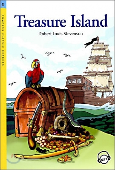 Treasure Island (Book with MP3 CD) Compass Classic Readers Level 3