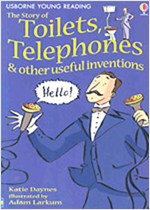 Usborne Young Reading Book+CD Set 1-28 / Story of Toilets, Telephones & Other Useful inventions